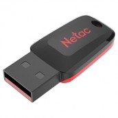 Флеш-диск 32GB NETAC U197, USB 2.0, черный, NT03U197N-032G-20BK