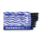 Картриджи чернильные WATERMAN, комплект 8 шт., синие, S0110860